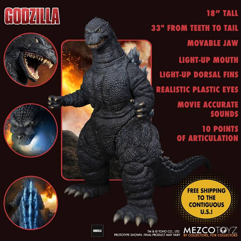 Godzilla: Massive 3ft Tall Figure Available for Pre-Order