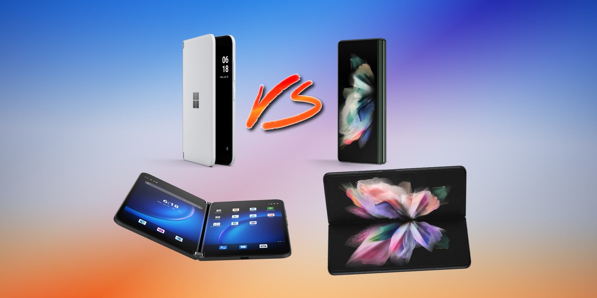 Microsoft Surface Duo 2 Vs Samsung Z Fold 3 What You Need To Know