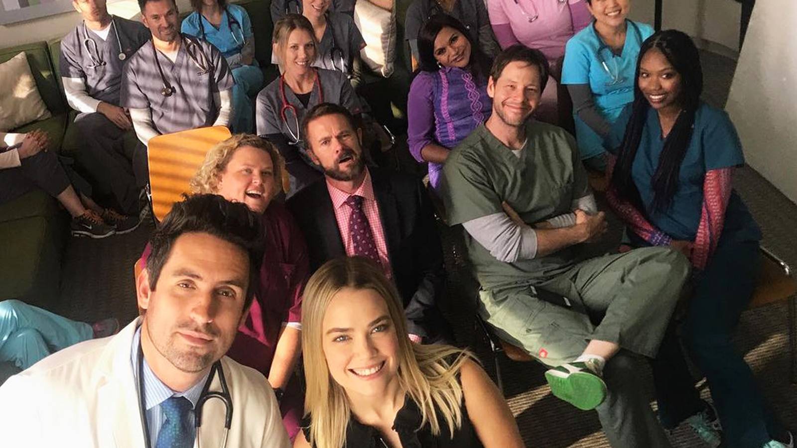 Mindy Kaling Looks Back On The Mindy Project In Throwback Cast Photo