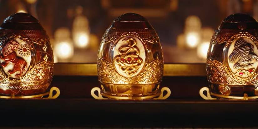 Red Notice Faberge Eggs