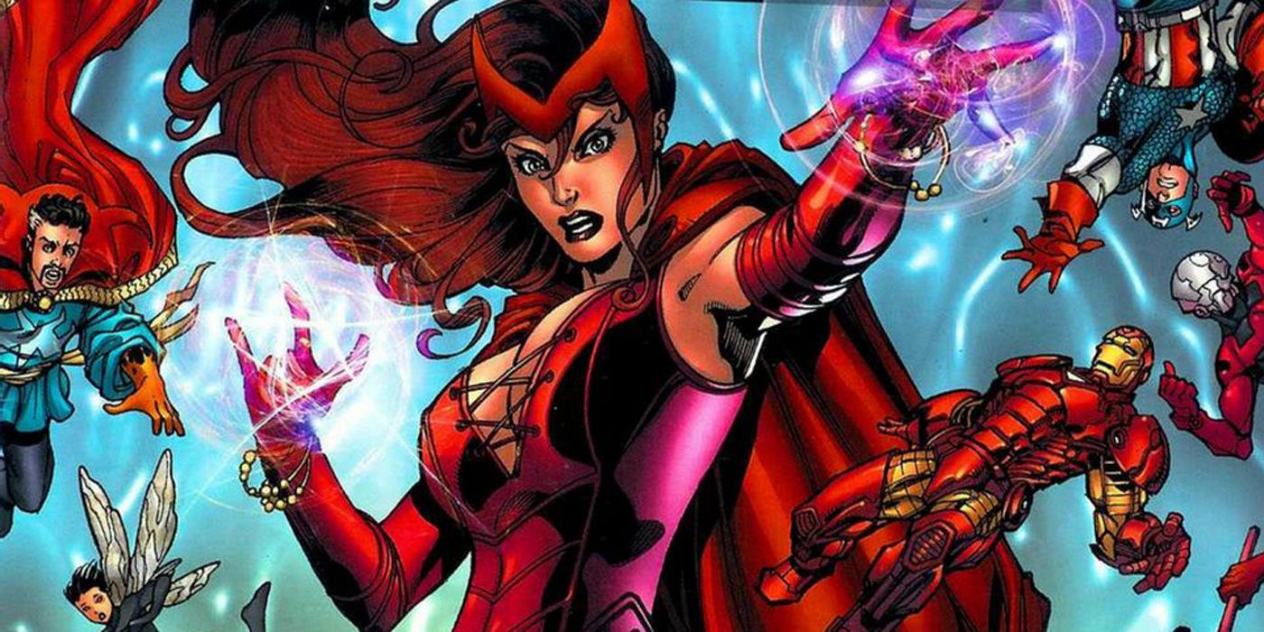 Scarlet Witch kills Avengers in Disassembled