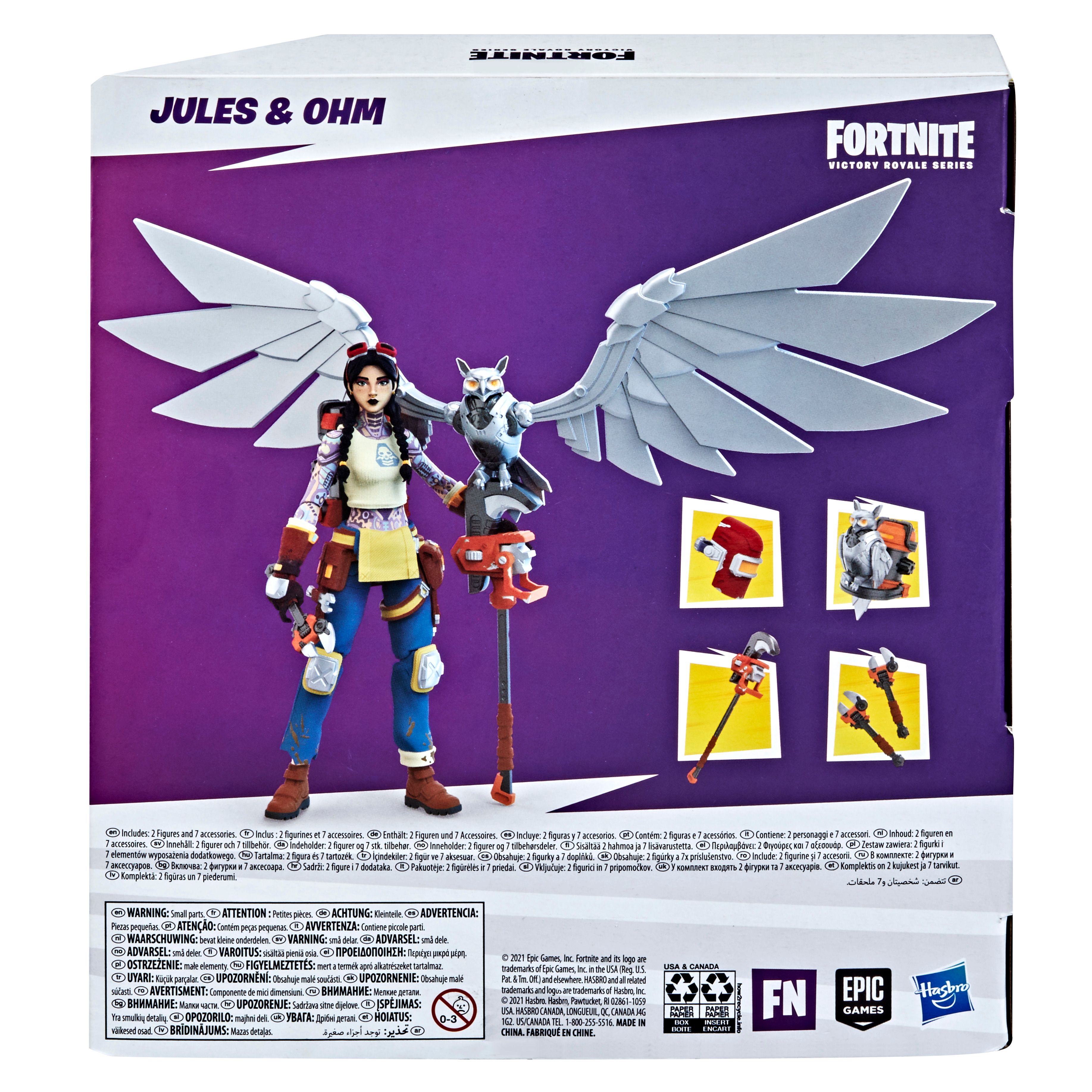 Hasbro Reveals New Jules & Ohm Fortnite Victory Royale Action Figures [EXCLUSIVE]