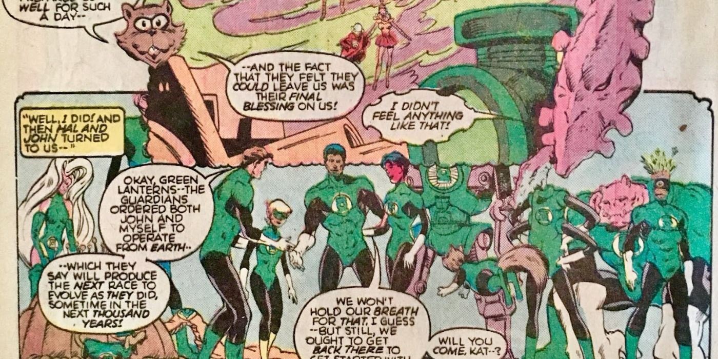Green Lantern 10 Best Comic Issues of the 1980s