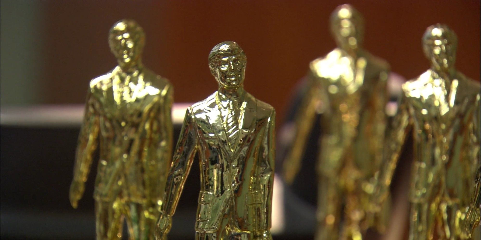 Dundie Award Trophy Don't Go In There After Me The Office TV Show Dunder Mifflin