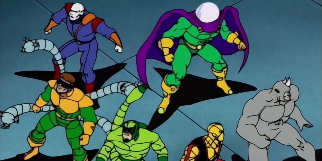 The Sinister regroup in Spider Man the Animated Series Cropped