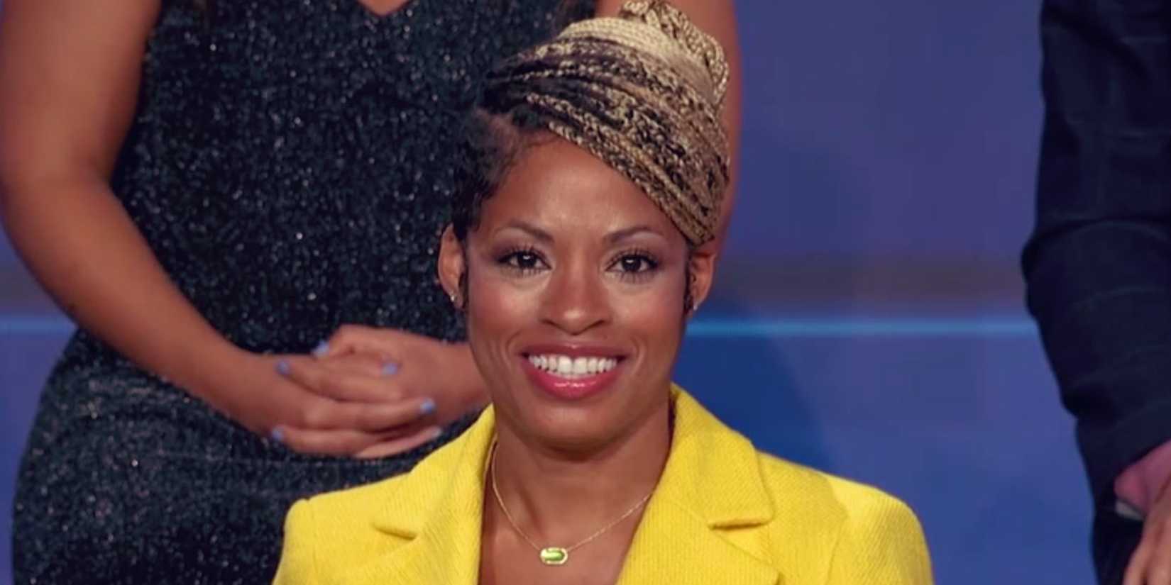 Tiffany Mitchell smiling during the Big Brother 23 finale