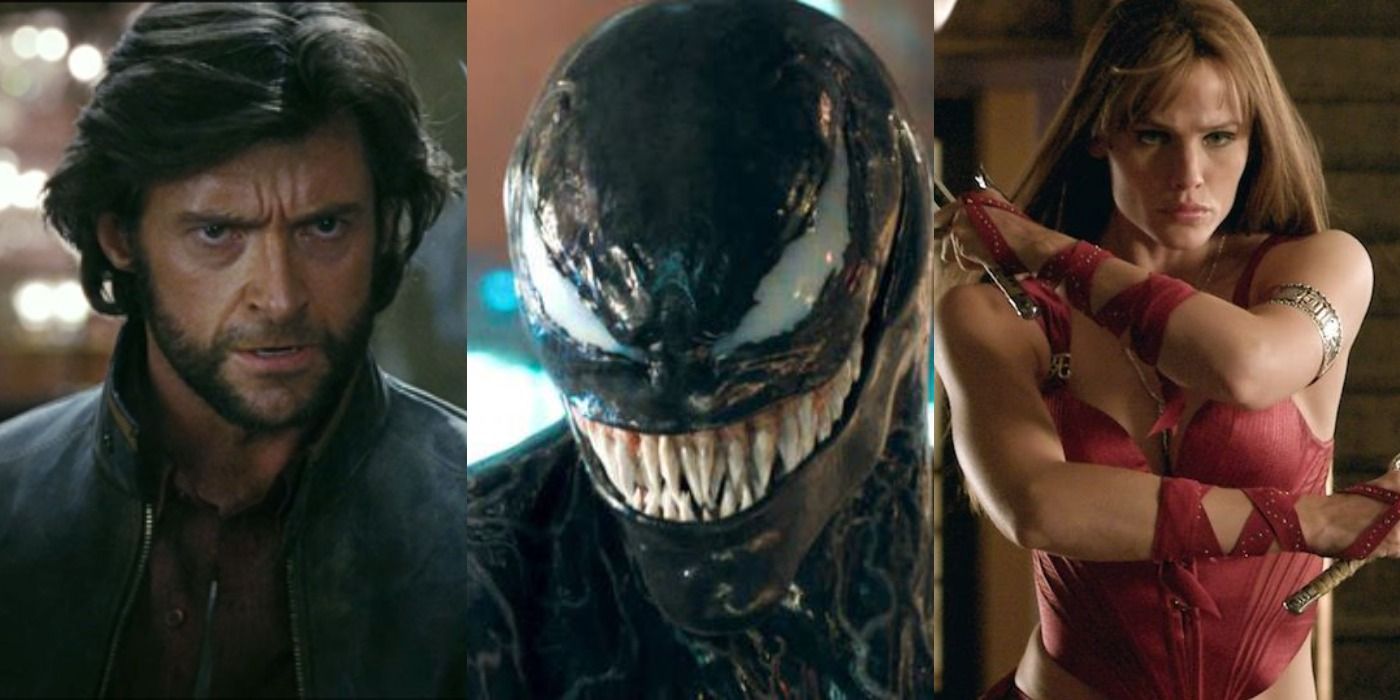 Venom & 9 Other Superhero SpinOffs Ranked According To Rotten Tomatoes