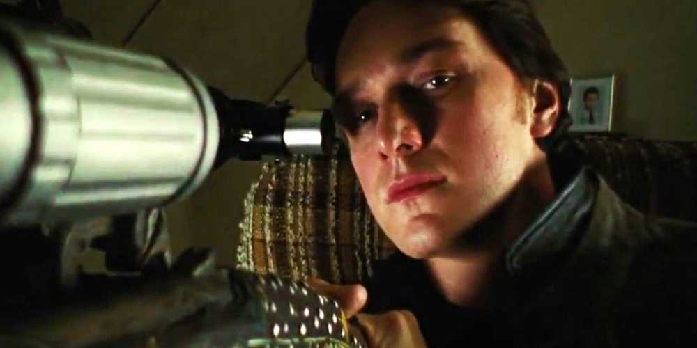 James McAvoy aiming a firearm in Wanted