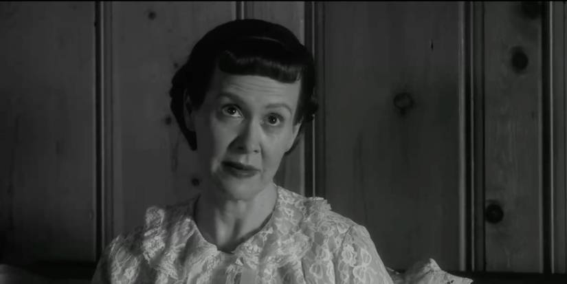 Mamie Eisenhower looking annoyed in AHS Red Tide