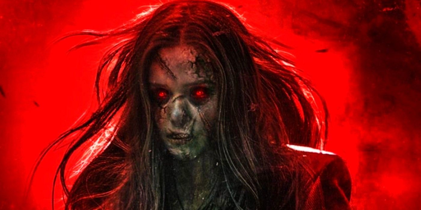 Elizabeth Olsen is a Zombie Scarlet Witch in Live-Action What If? Art