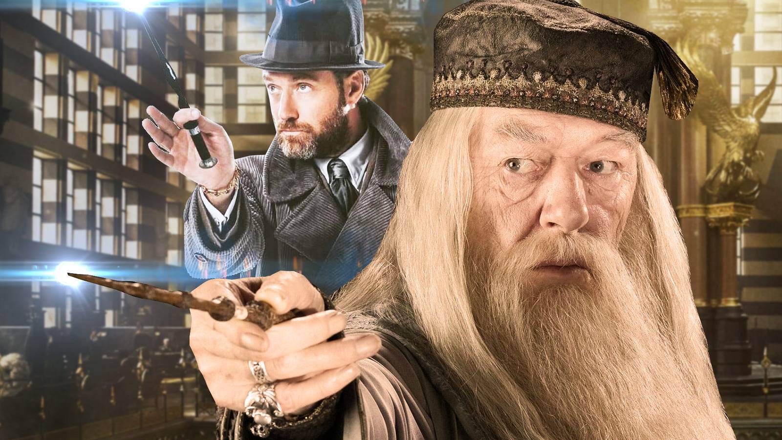 Dumbledore Magic In Fantastic Beasts