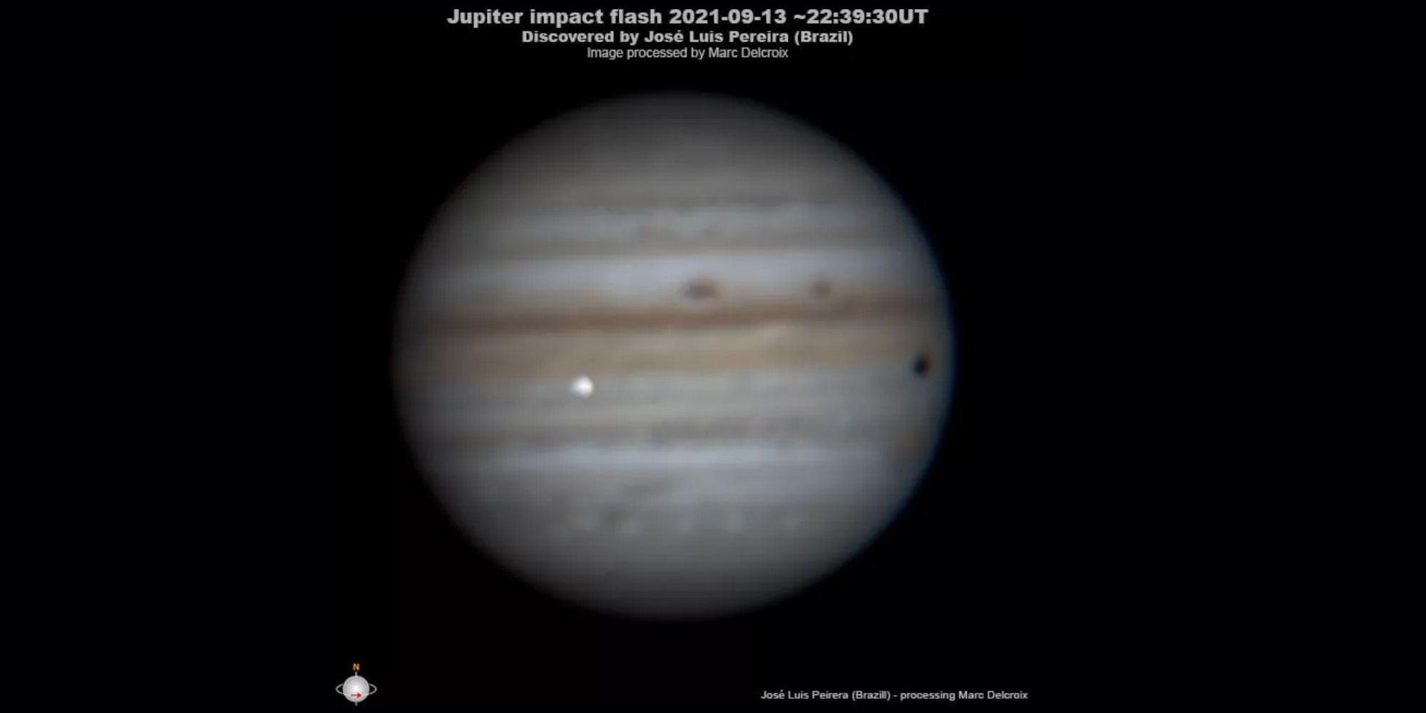 Something Big Hit Jupiter And It Was Caught On Camera