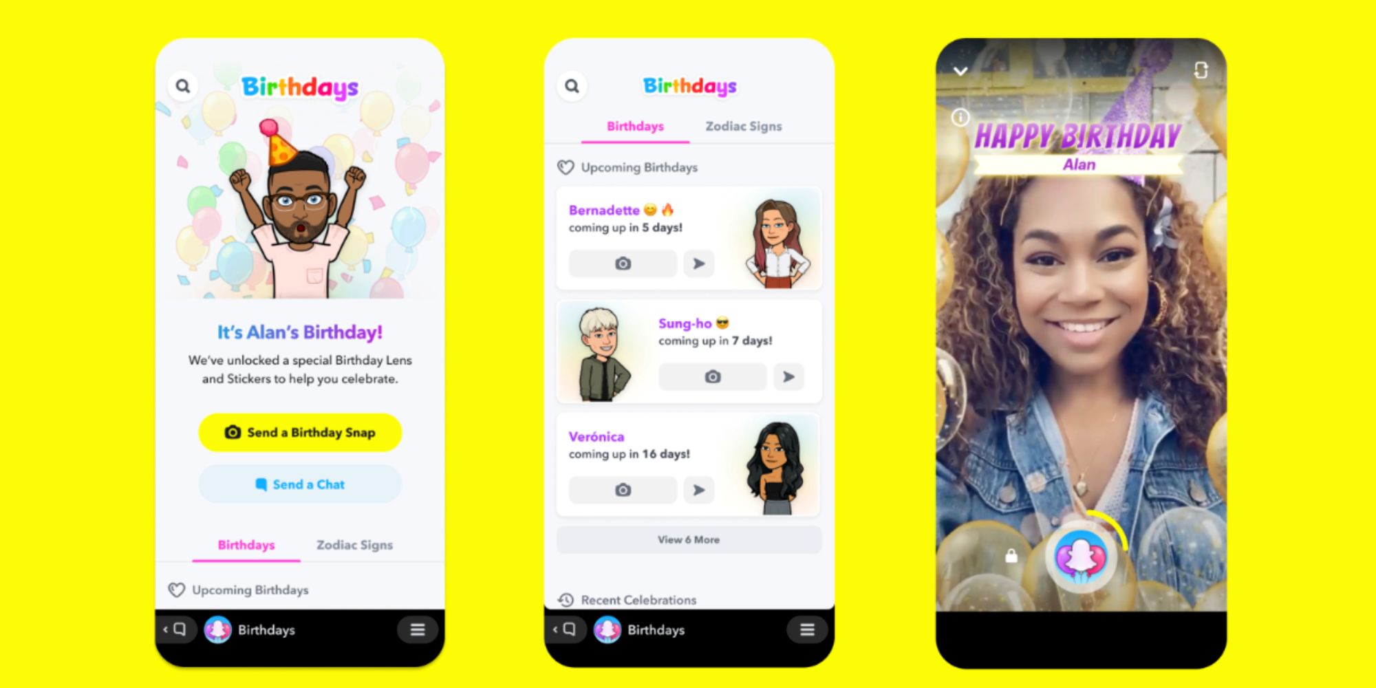 How To Find & Celebrate Friends Birthdays On Snapchat
