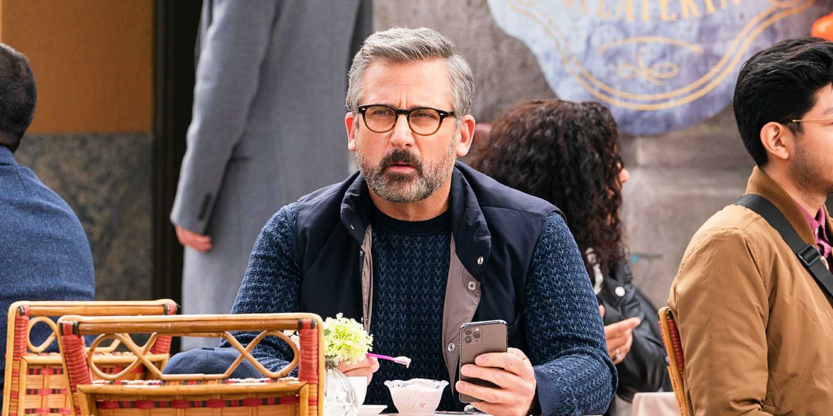 Steve Carell como Mitch Kessler em The Morning Show temporada 2