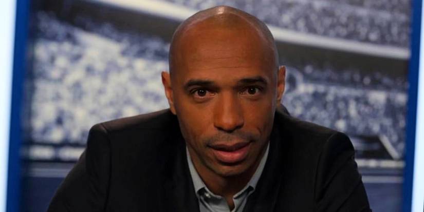 Thierry Henry comentando futebol em Ted Lasso