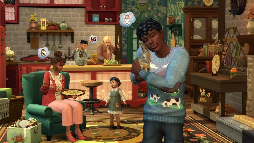 How to Befriend Wild Animals in The Sims 4 Cottage Living (& What They Do)