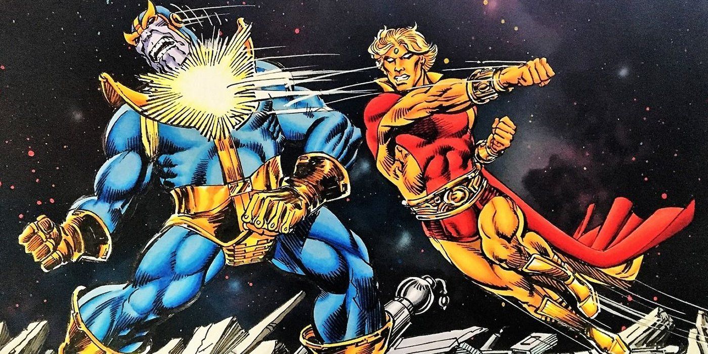 Thanos vs Adam Warlock Whos More Powerful in Comics