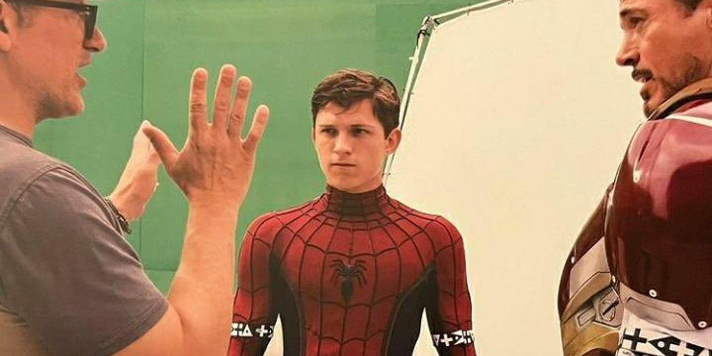 Captain America Civil War BTS Images Give New Look at Early SpiderMan Suit