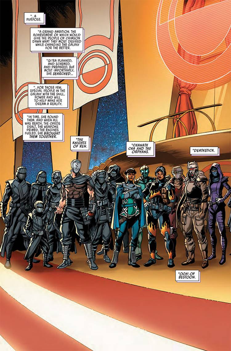 Crimson Dawn, Knights of Ren Form An Evil Rebellion Against the Sith