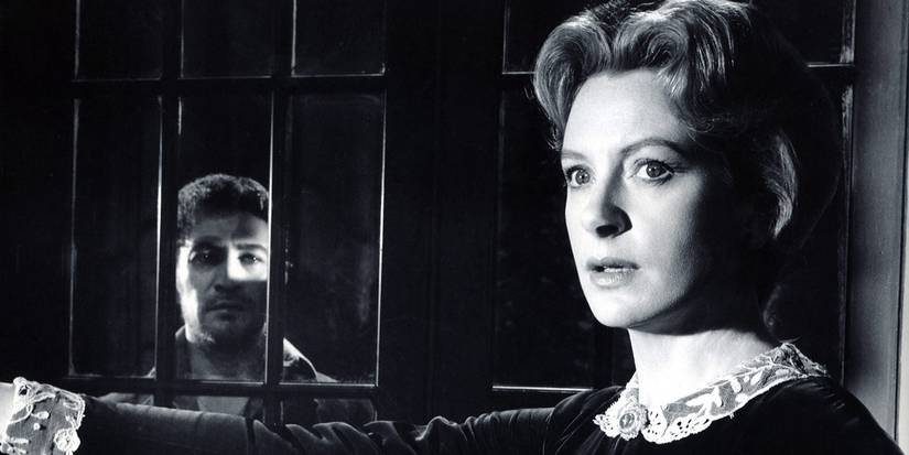 Deborah Kerr answering the door in The Innocents.