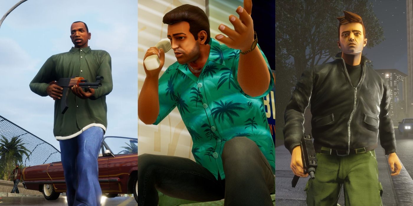 Why Gta Trilogy Characters Look So Weird Screen Rant