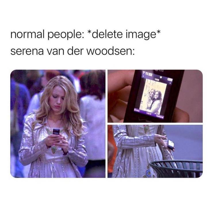 Gossip Girl 10 Best Serena Van Der Woodsen Memes Screen Rant Gossip Girl 10 Best Serena Van Der Woodsen Memes Screen Rant