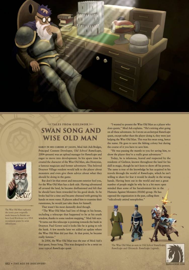 RuneScape: The First 20 Years from Dark Horse (Exclusive Preview)