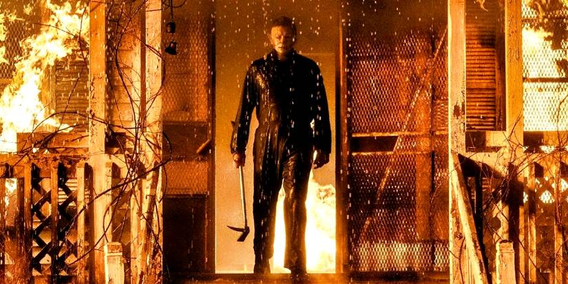 Halloween Kills Michael Myers House Fire