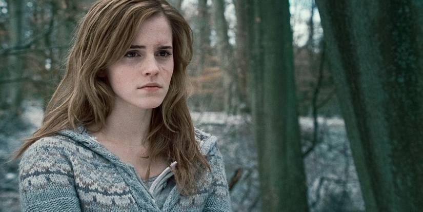 Emma Watson como Hermione Granger em Harry Potter e as Relíquias da Morte - Parte 1