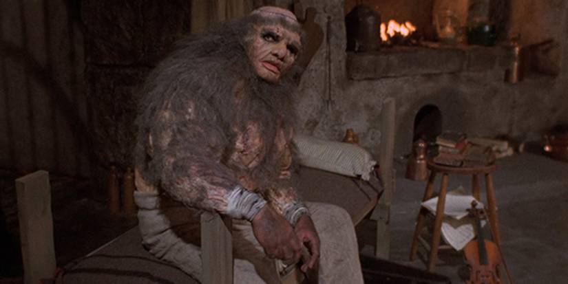 Herr Schneider sitting on a chair in Frankenstein and the Monster from Hell.