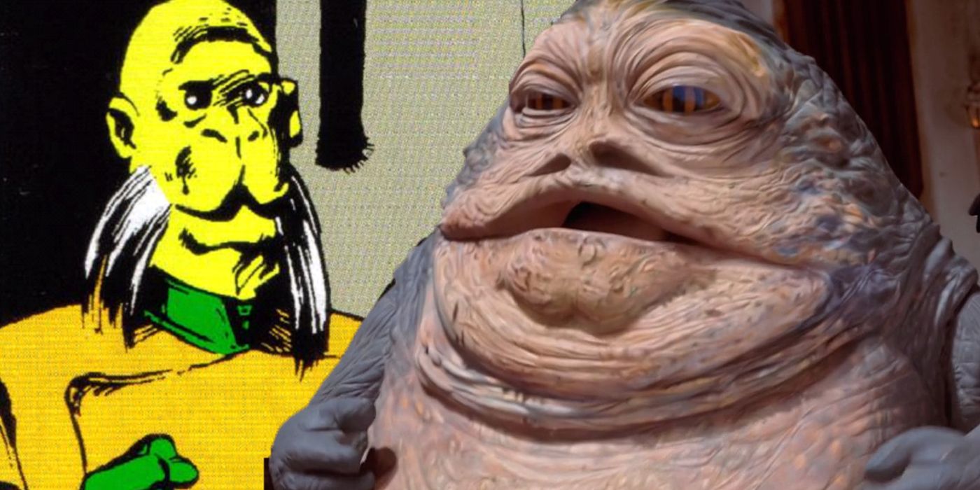 Star Wars Marvel Accidentally Made Jabba The Hutt A Different Creature