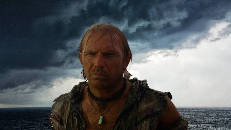 Kevin Costner Waterworld storm