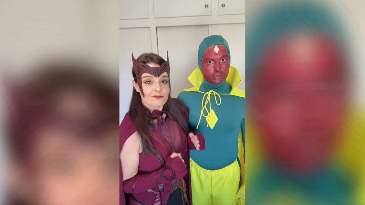 Halloweentown Stars Become WandaVision Characters in New TikTok, image size:1200x675