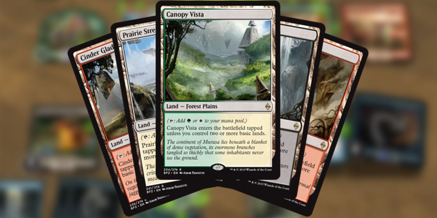 Magic the Gathering Special Land Cards