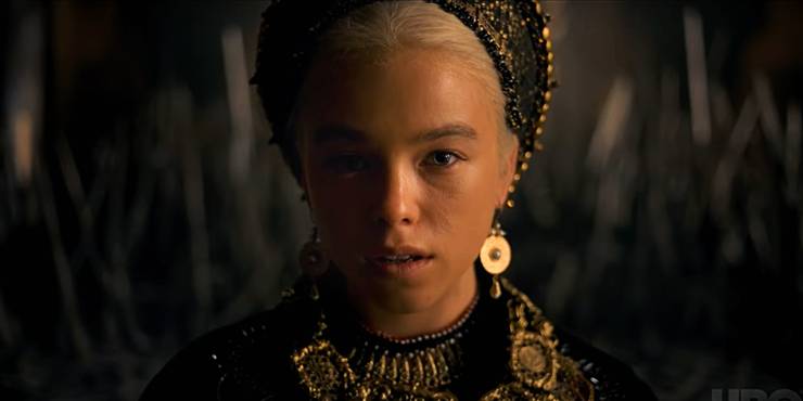 Milly Alcock as Young Princess Rhaenyra Targaryen in House Of The Dragon Trailer