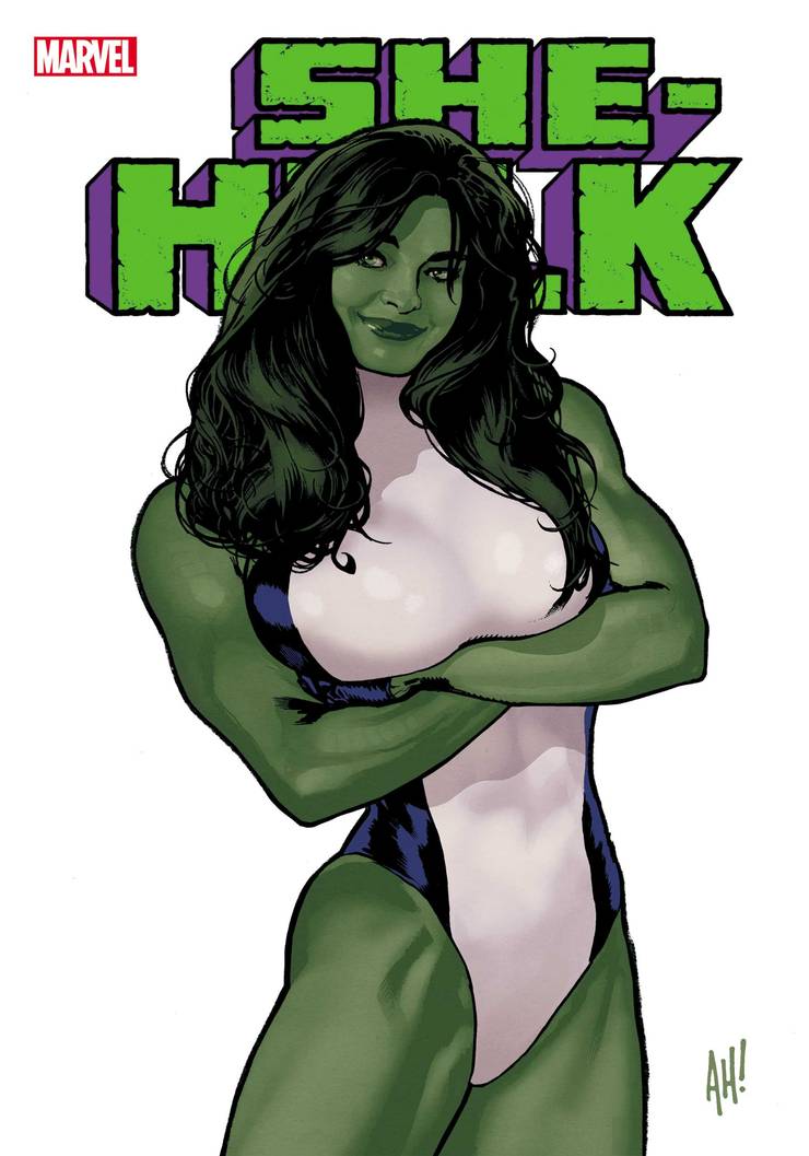 She-Hulk's first look in comic