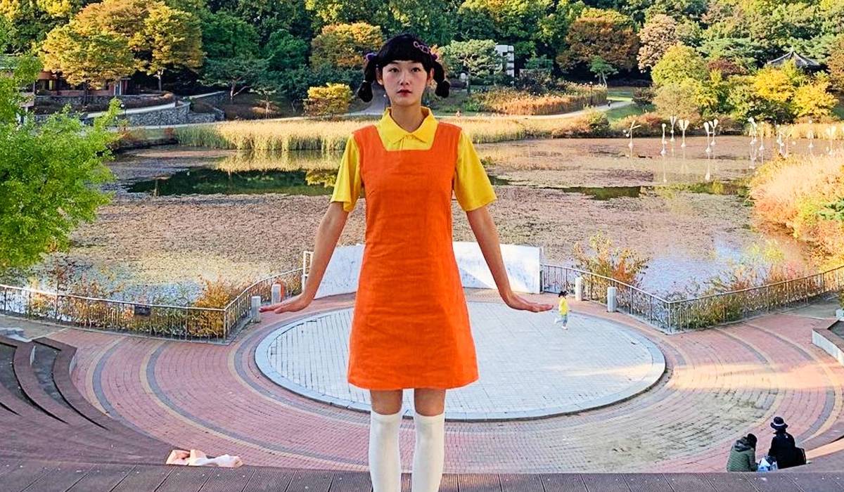 open lace back dress Splatoon Game Squid Sisters Marie Orange Dress Cosplay Costume Outfits –  Cosplaysky.ca