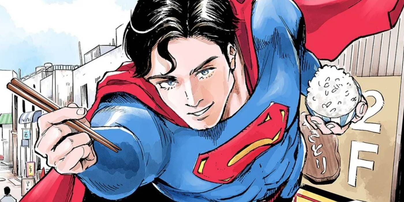 Supermans First Manga Sees The Man of Steel Grab Lunch in Japan