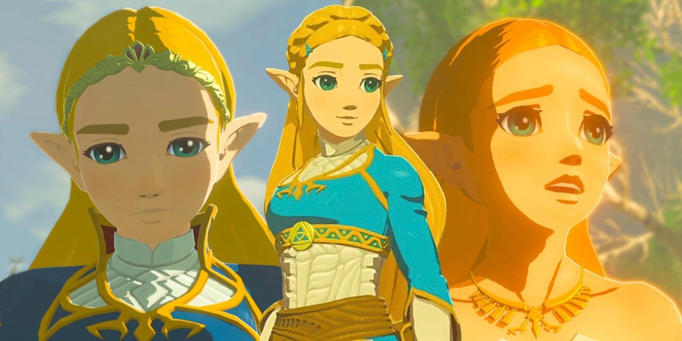 Princesa Zelda em The Legend of Zelda: Breath of the Wild.
