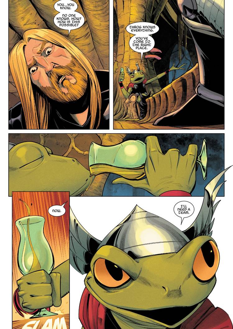 Marvel's Frog Thor is Back To Prove All His Haters Are Wrong