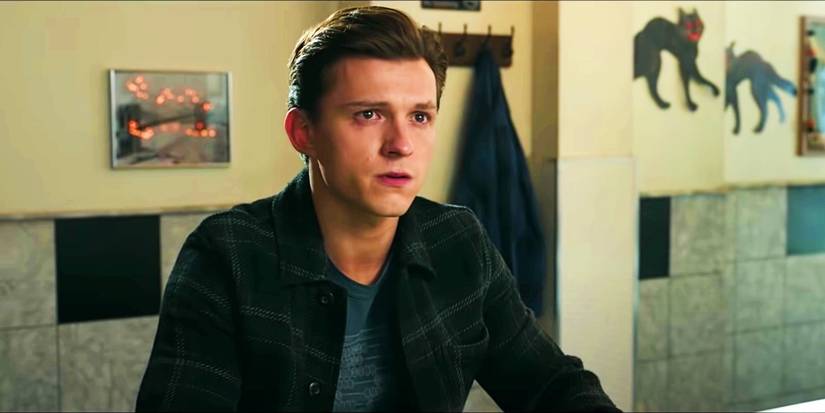 Tom Holland as Peter Parker in Spider-Man No Way Home