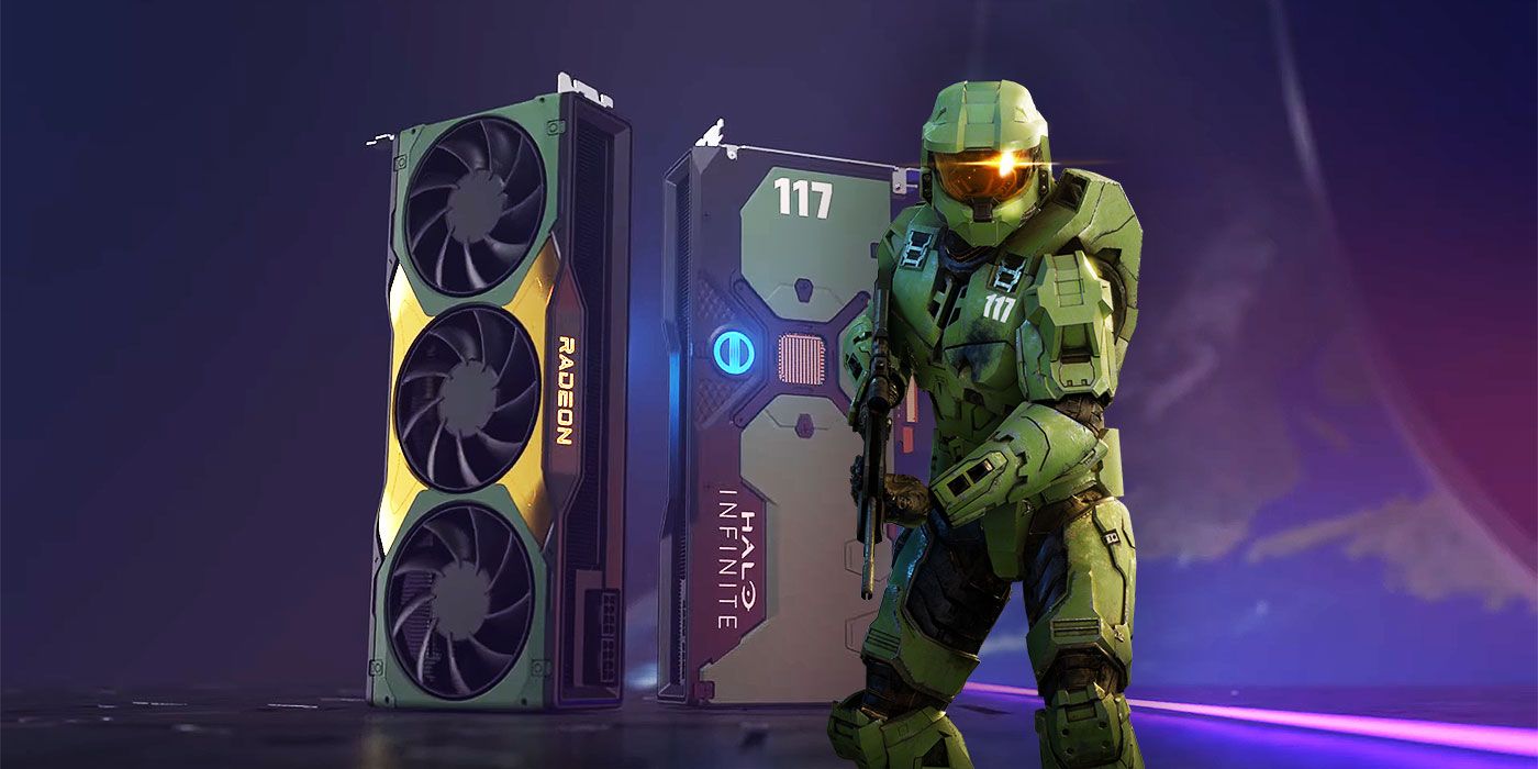 Halo Infinite's Custom AMD Radeon RX 6900 XT Looks Like Master Chief