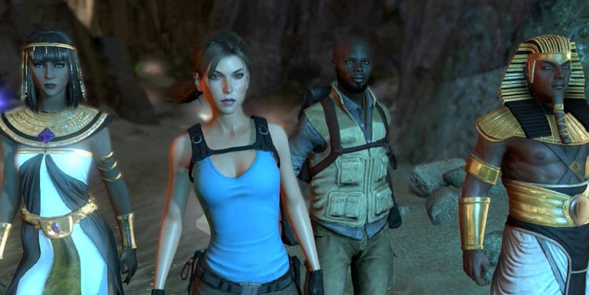 Lara Croft and the Temple of Osiris characters