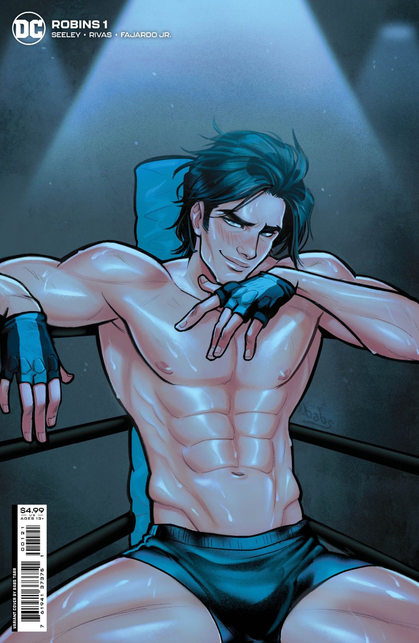 Nightwing Red Hood Spoiler & Red Robin Get Steamy Variant Covers