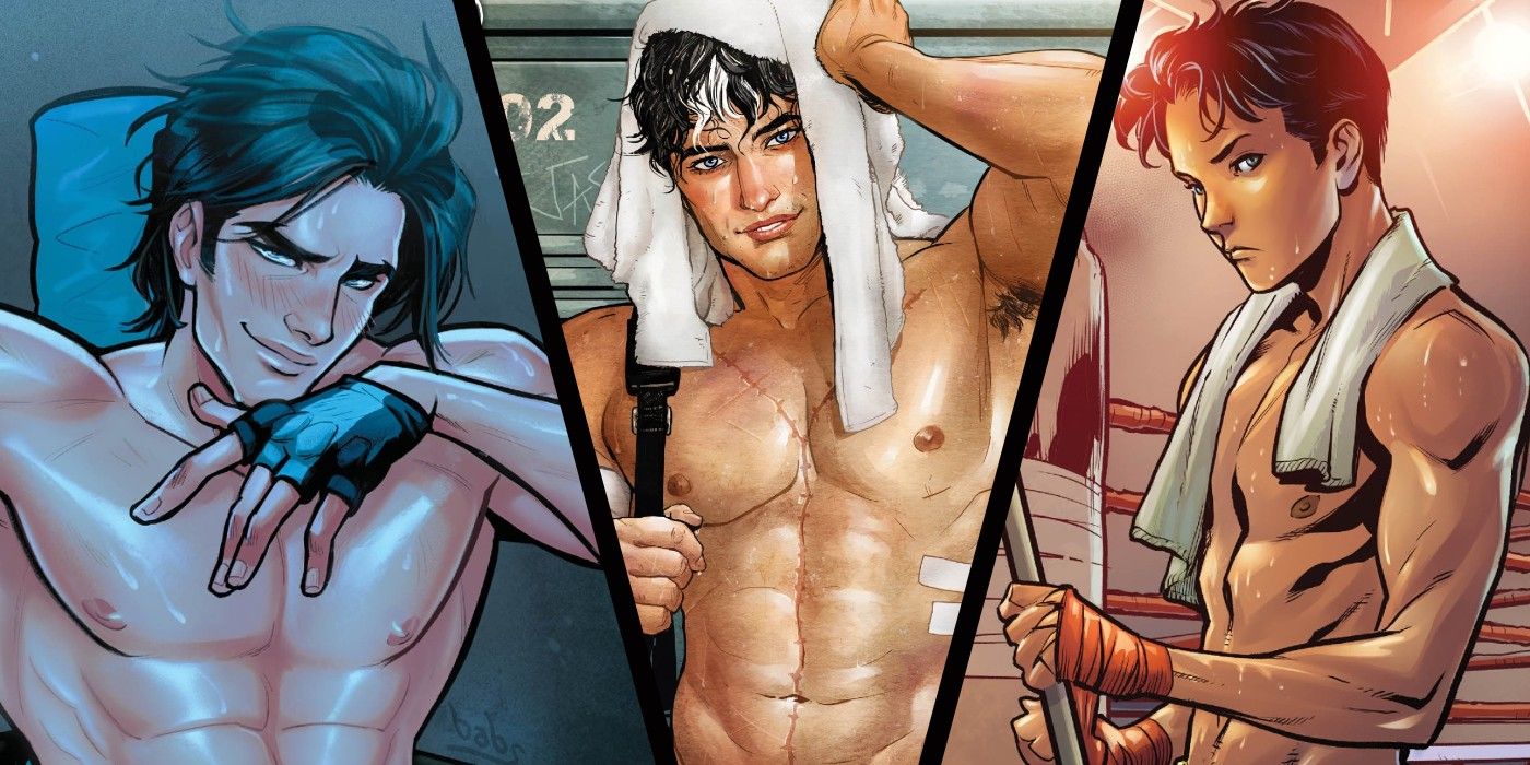 Nightwing Red Hood Spoiler & Red Robin Get Steamy Variant Covers