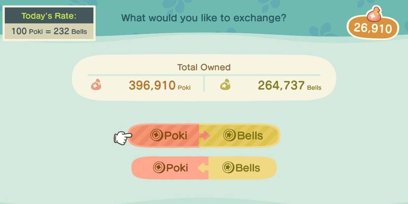 ACNH: How To Convert Poki To Bells