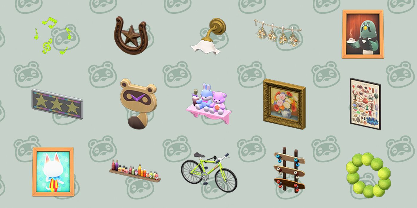 Animal Crossing 20 New Furniture Items & Customization Explained