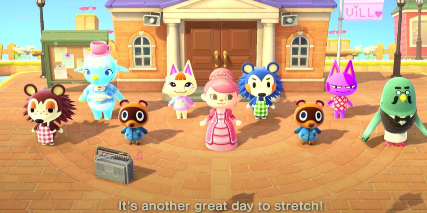 Animal Crossing Group Stretching Guide How to Join & Rewards