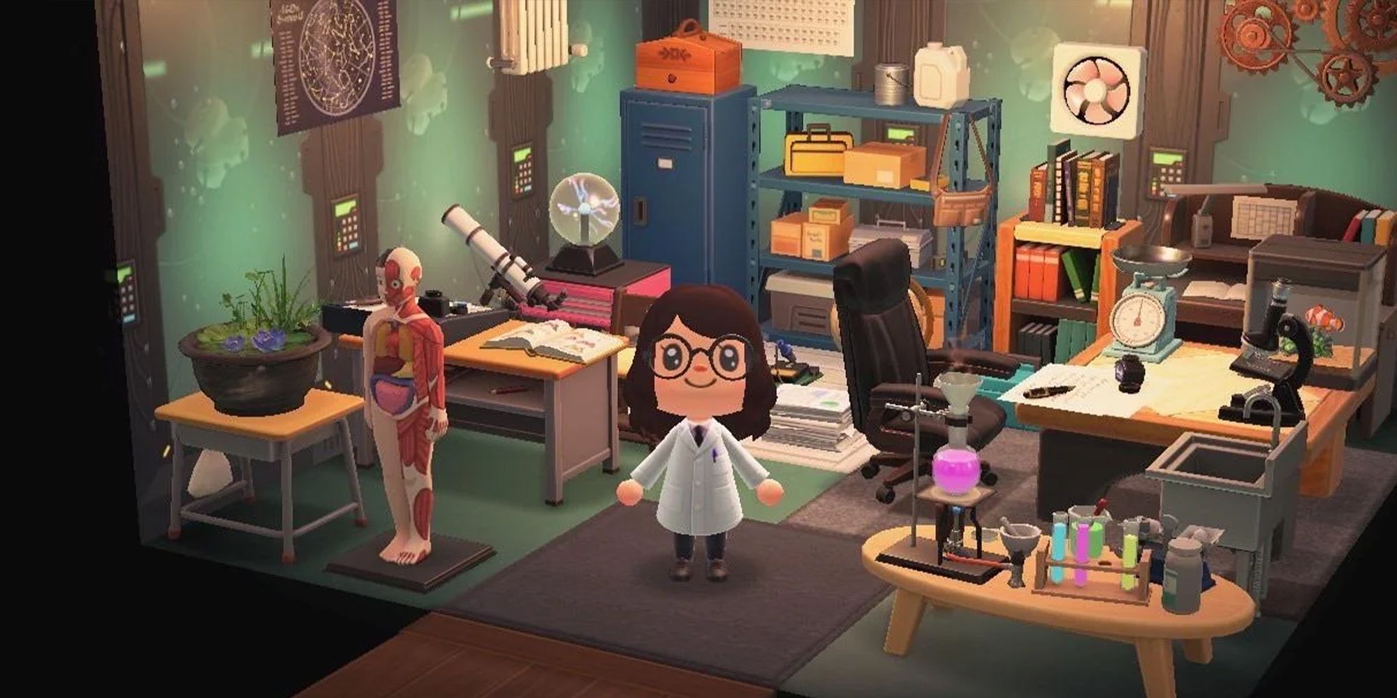 Animal Crossing Best Lab Design Ideas (Happy Home Paradise)