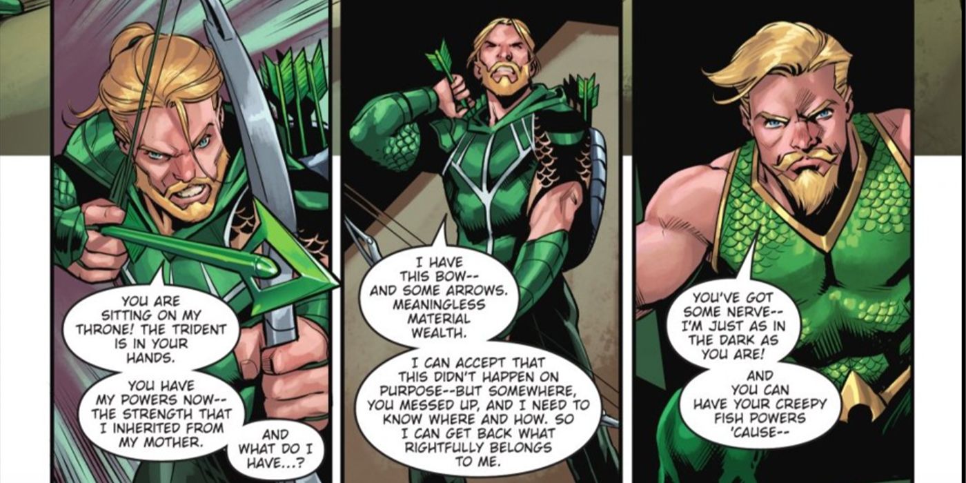 Even Aquaman Doesn't Respect Green Arrow in DC Comics 